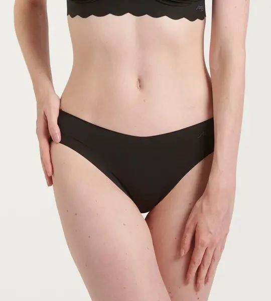 Sloggi naadloos ondergoed dames Zero hipstring microfiber 2.0 -Schijnt niet door - Onzichtbaar - katoenen kruisje Sloggi naadloos ondergoed dames Zero hipstring microfiber 2.0 -Schijnt niet door - Onzichtbaar - katoenen kruisje