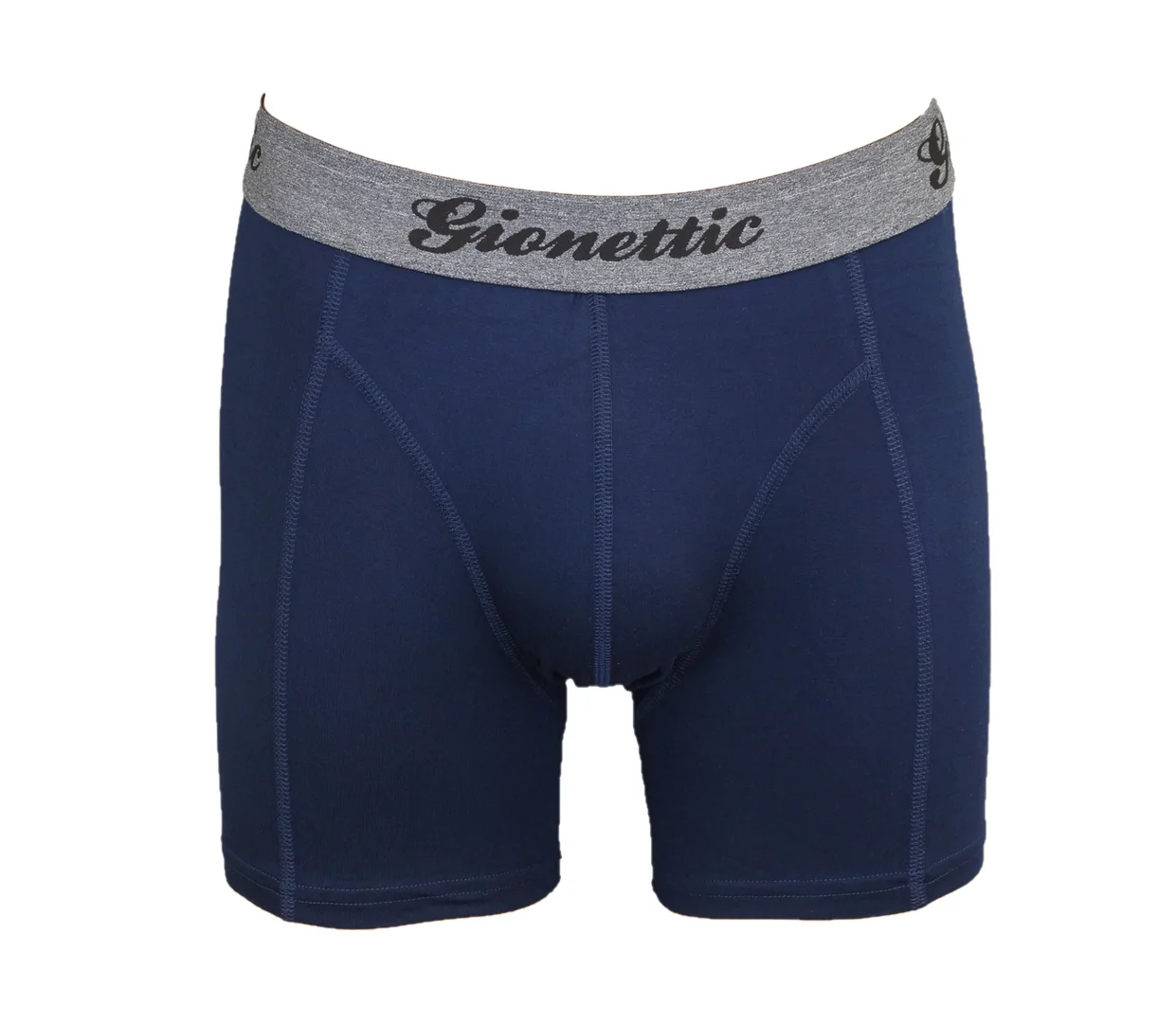 Gionettic heren boxershort Modal - Zwarte heren onderbroek