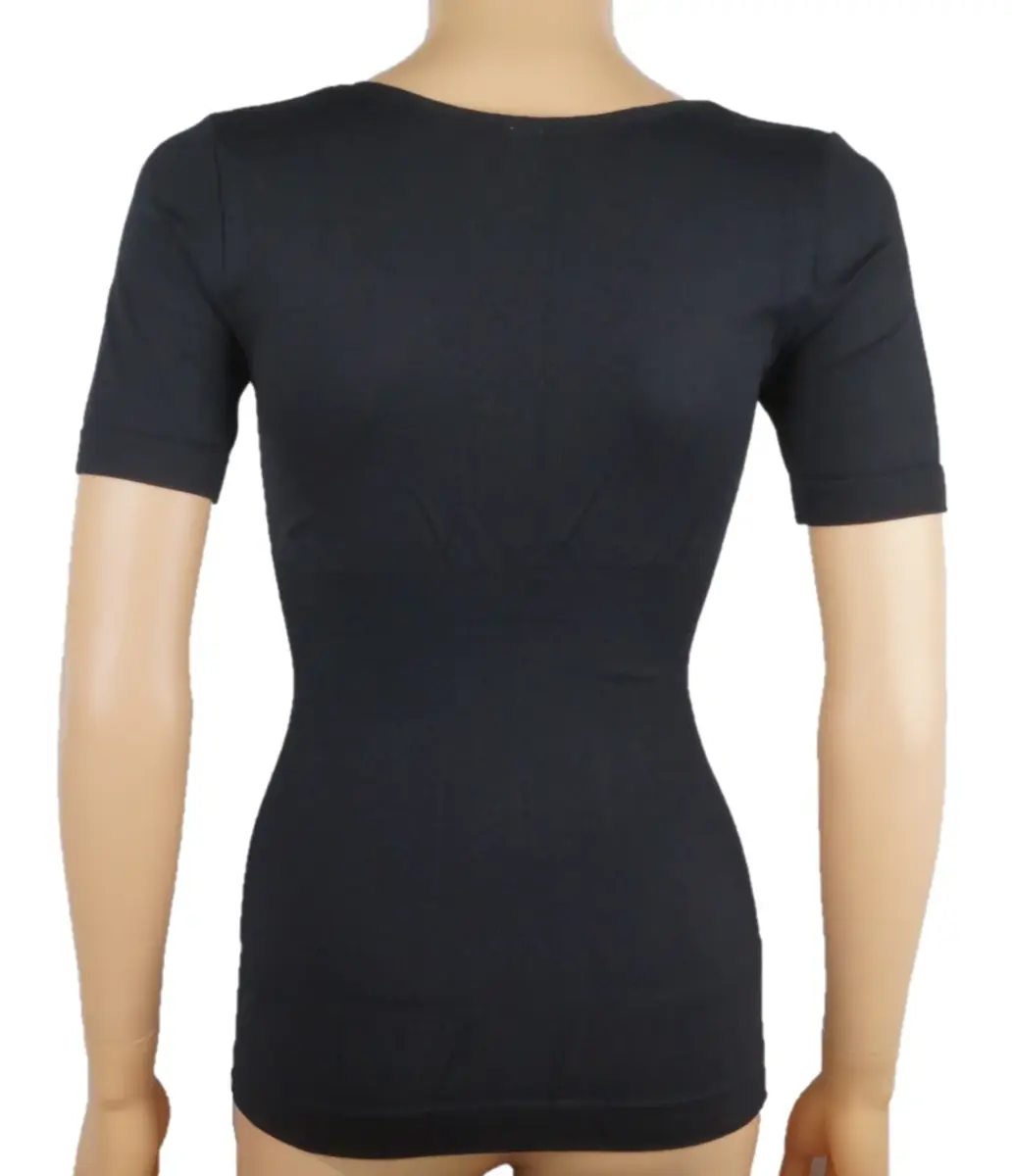 J&C corrigerend T-shirt korte mouw - Buik Corrigerend ondershirt J&C corrigerend T-shirt korte mouw - Buik Corrigerend ondershirt