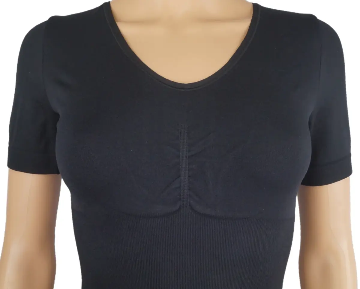 J&C corrigerend T-shirt korte mouw - Buik Corrigerend ondershirt J&C corrigerend T-shirt korte mouw - Buik Corrigerend ondershirt