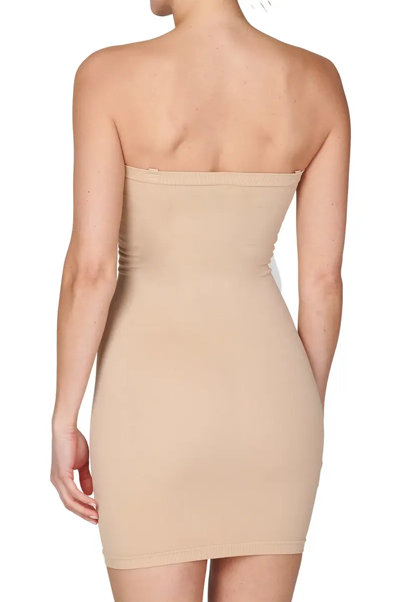 J&C strapless corrigerende onderjurk - Onderjurk met afneembandjes - Shapewear J&C strapless corrigerende onderjurk - Onderjurk met afneembandjes - Shapewear