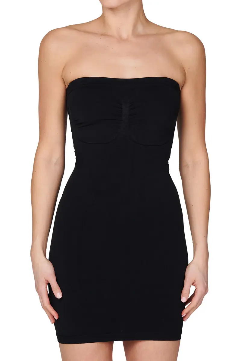 J&C strapless corrigerende onderjurk - Onderjurk met afneembandjes - Shapewear J&C strapless corrigerende onderjurk - Onderjurk met afneembandjes - Shapewear