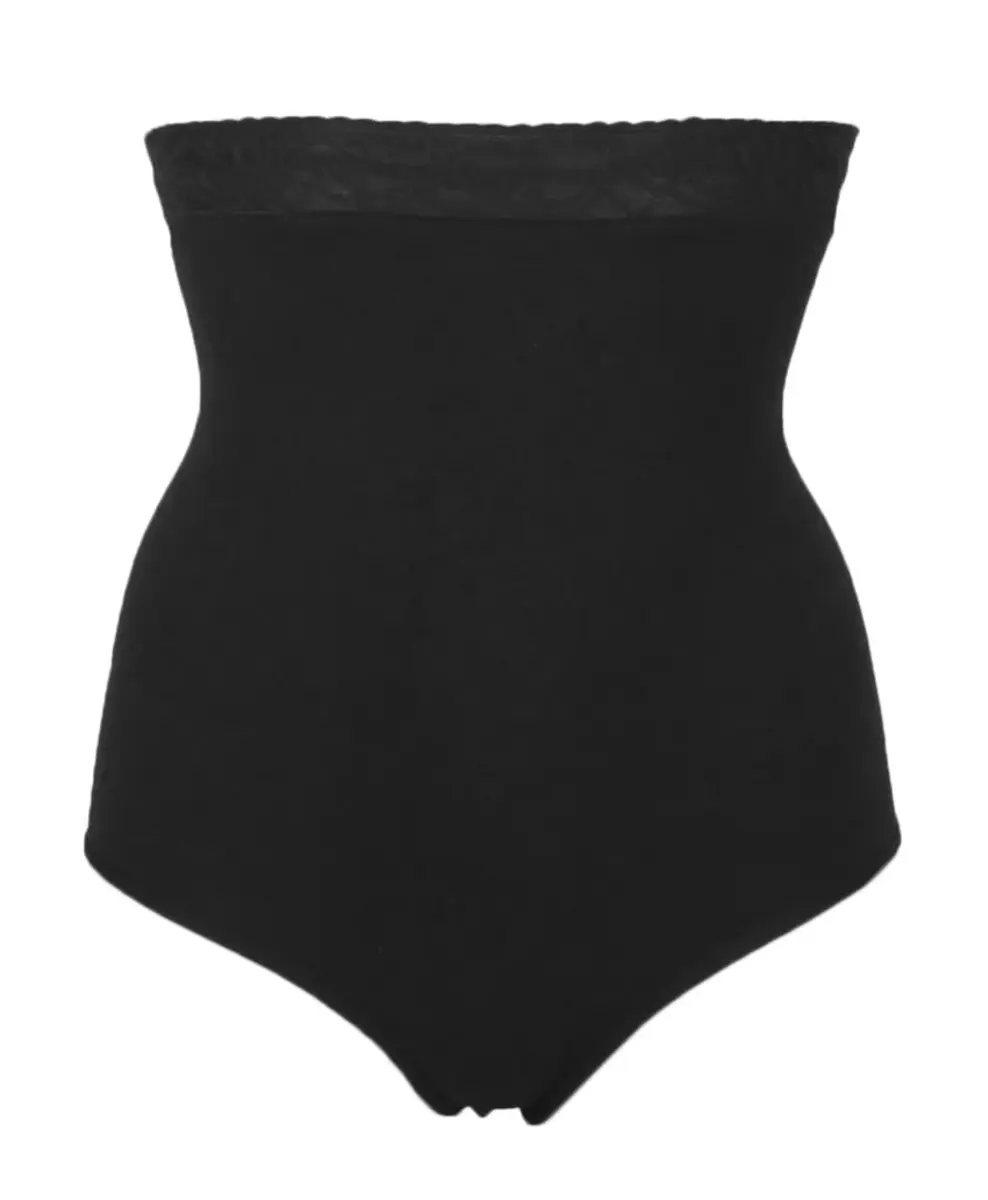 J&C corrigerende tailleslip met kant - Hoge buik corrigerende shapewear brief J&C corrigerende tailleslip met kant - Hoge buik corrigerende shapewear brief