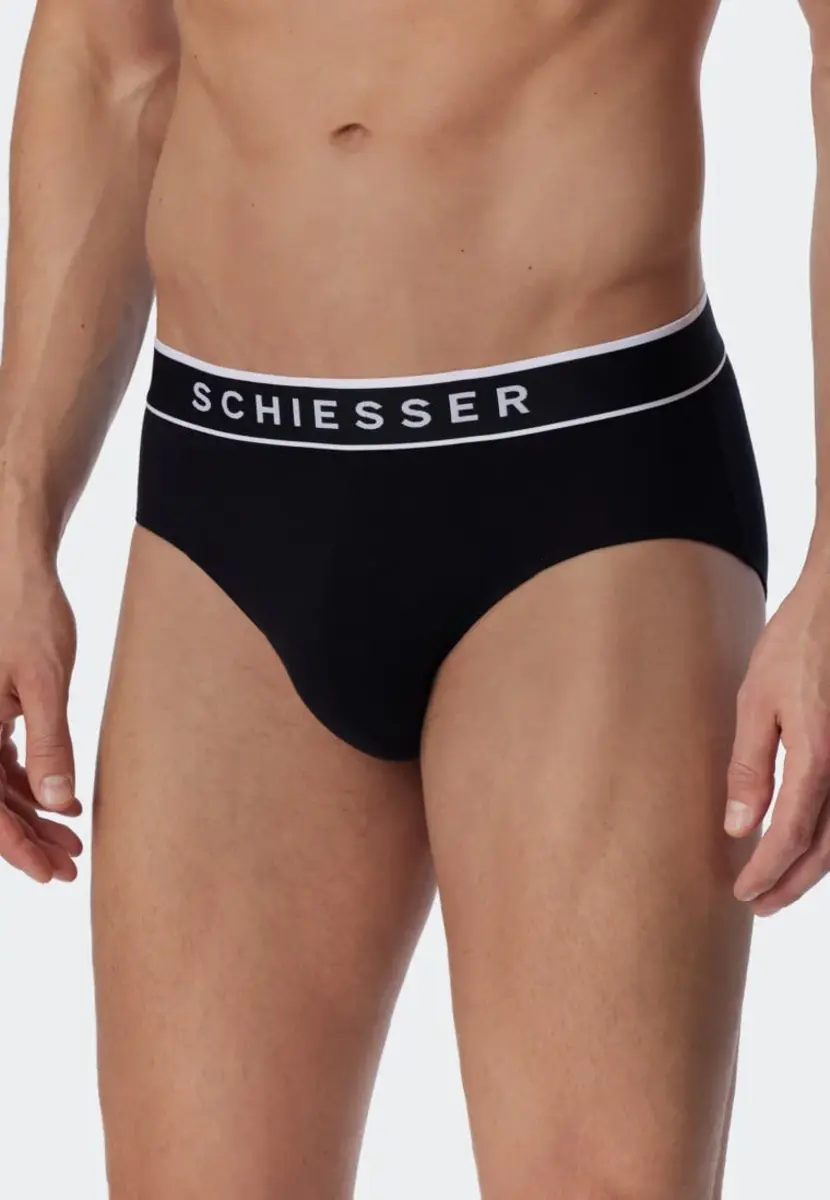 Schiesser 3-pack heren Rio slip 95/5 - Biologisch katoen - 179570