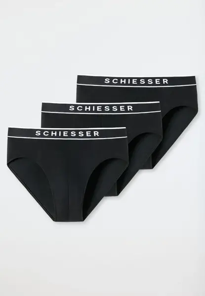Schiesser 3-pack heren Rio slip 95/5 - Biologisch katoen - 179570 Schiesser 3-pack heren Rio slip 95/5 - Biologisch katoen - 179570
