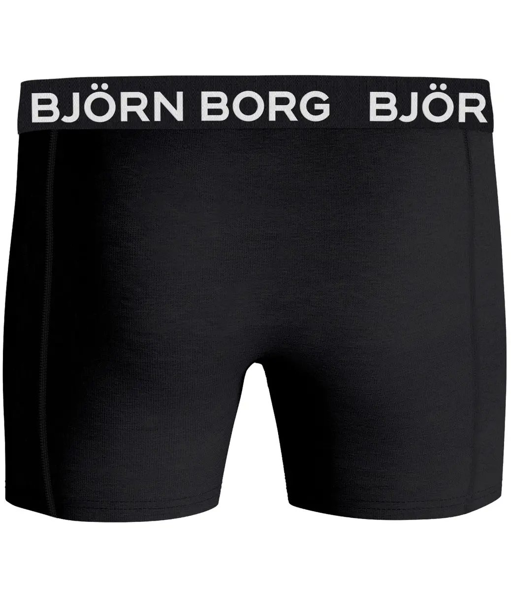 Bjorn Borg 7-pack heren boxershort - Zwarte heren onderbroeken katoen - Bjorn Borg onderbroeken Bjorn Borg 7-pack heren boxershort - Zwarte heren onderbroeken katoen - Bjorn Borg onderbroeken
