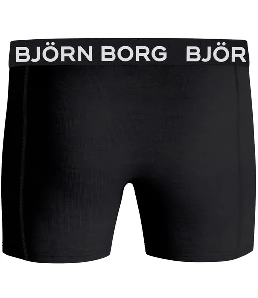 Bjorn Borg 7-pack heren boxershort - Zwarte heren onderbroeken katoen - Bjorn Borg onderbroeken Bjorn Borg 7-pack heren boxershort - Zwarte heren onderbroeken katoen - Bjorn Borg onderbroeken