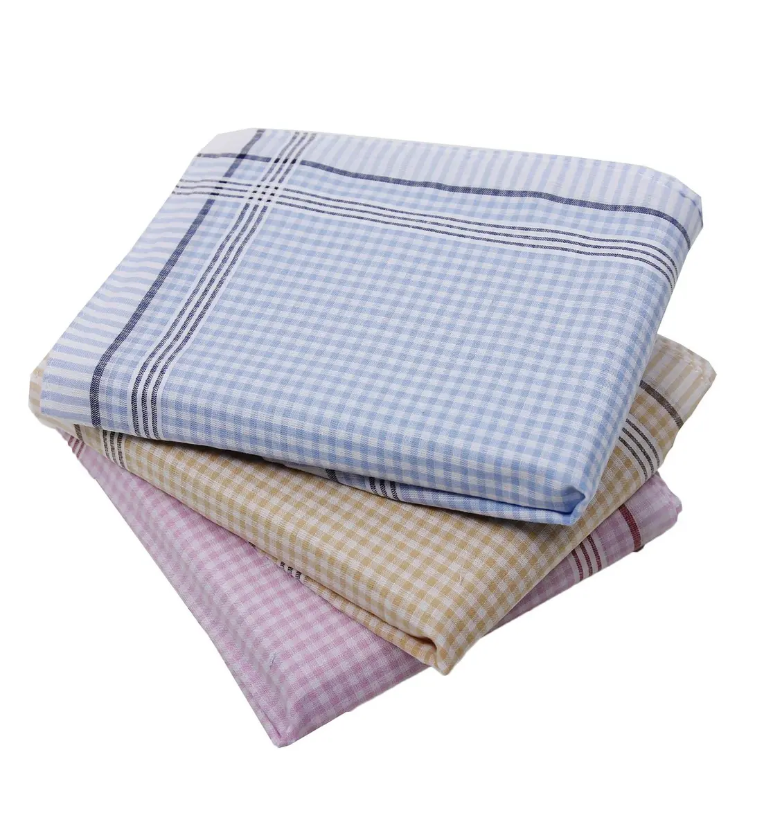 Swan 12 stuks - Dames zakdoeken Vintage Ruit - Katoenen en stoffen zakdoeken Swan 12 stuks - Dames zakdoeken Vintage Ruit - Katoenen en stoffen zakdoeken