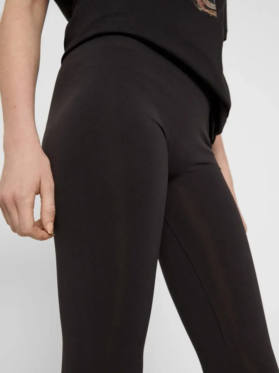 Pieces dames legging - London - Aansluitend - Zwarte stretch leggings dames Pieces dames legging - London - Aansluitend - Zwarte stretch leggings dames