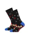 Basset  Homepads Antislip sokken 1-paar Rudolf - Kerstsokken - Huissokken