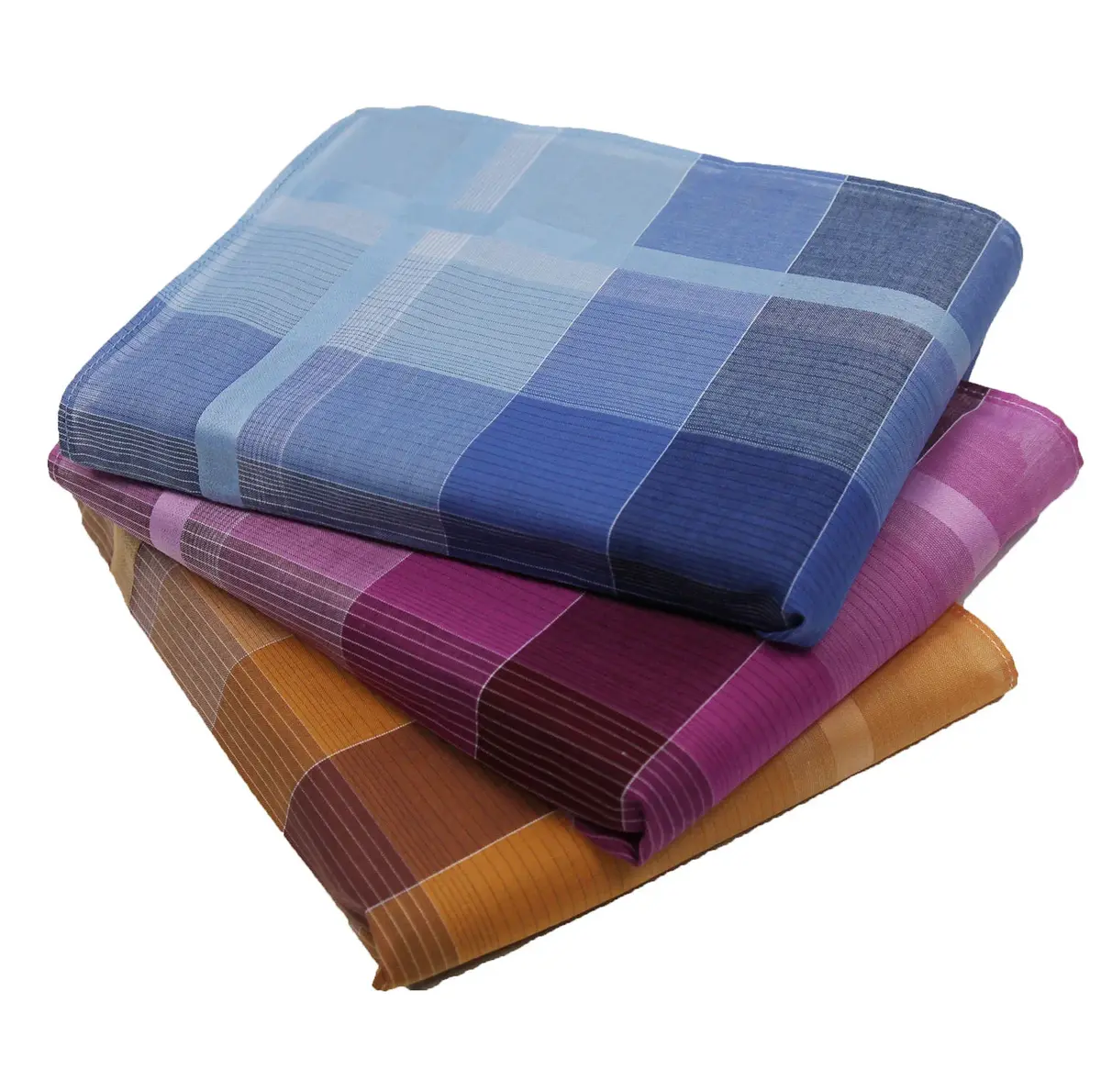 Tiseco 12 Stuks - Dames zakdoeken 1604/A - Katoenen zakdoeken