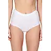 Ten Cate 4-Pack High Waist dames slip - Taille - Multipack dames hoge onderbroeken - Katoenen ondergoed - Wit