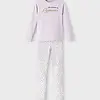 Name it meisjes pyjama - Orchid petal