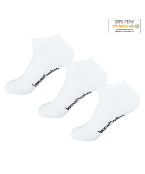 BENYSØN 6-paar Bamboe sneakersokken - Naadloos - Enkelsokken voor dames en heren BENYSØN 6-paar Bamboe sneakersokken - Naadloos - Enkelsokken voor dames en heren
