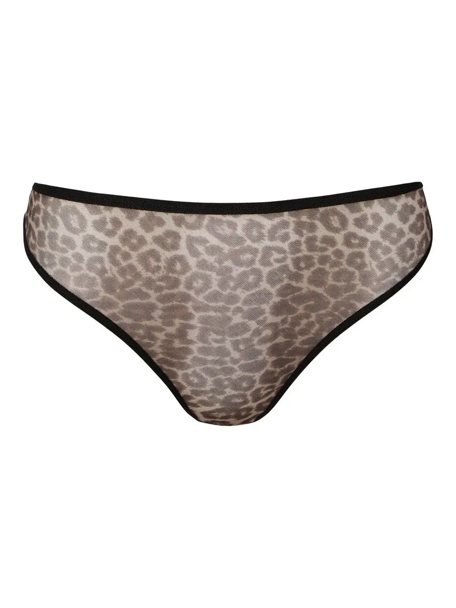 Pieces 2-pack dames string - Mylli - Panter strings maat S Pieces 2-pack dames string - Mylli - Panter strings maat S