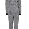 Cocodream dames Onesie - Stripe - 693351 - Grijs