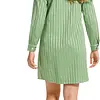 Pastunette dames nachthemd Satijn L/M - Green Stripe