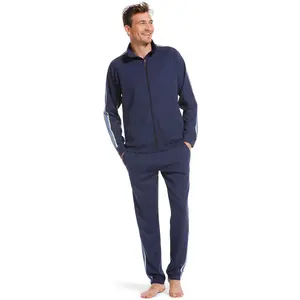 Pastunette heren Huispak Viscose - Blue Stripe - Viscose huispak mannen