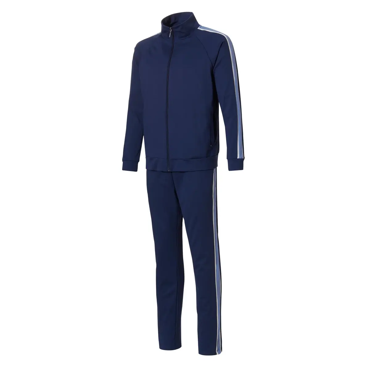 Pastunette heren Huispak Viscose - Blue Stripe - Viscose huispak mannen