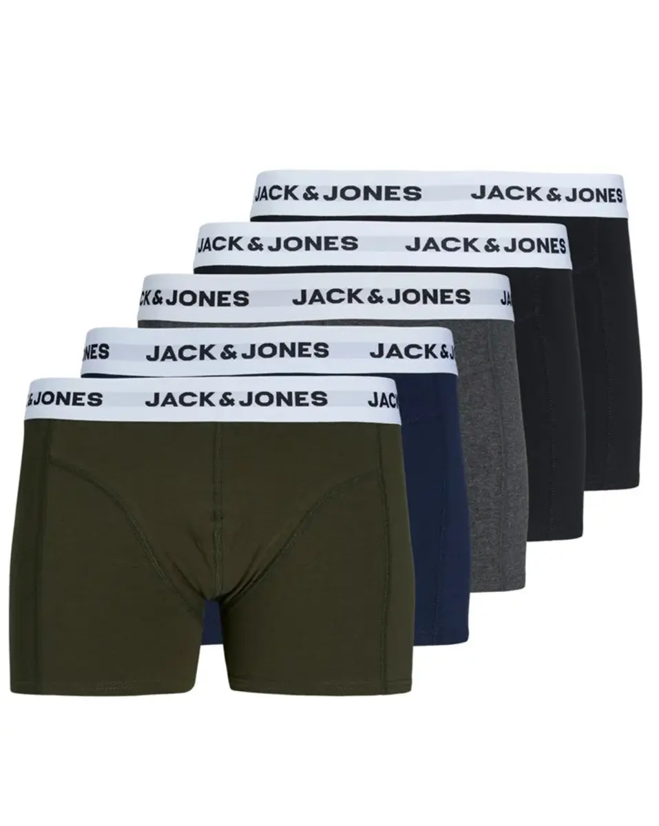 Jack & Jones 5-Pack - heren boxershort Forest Night - Mannen onderbroeken katoen
