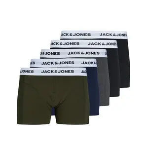 Jack & Jones 5-Pack - heren boxershort  Forest Night - Mannen onderbroeken katoen Jack & Jones 5-Pack - heren boxershort  Forest Night - Mannen onderbroeken katoen