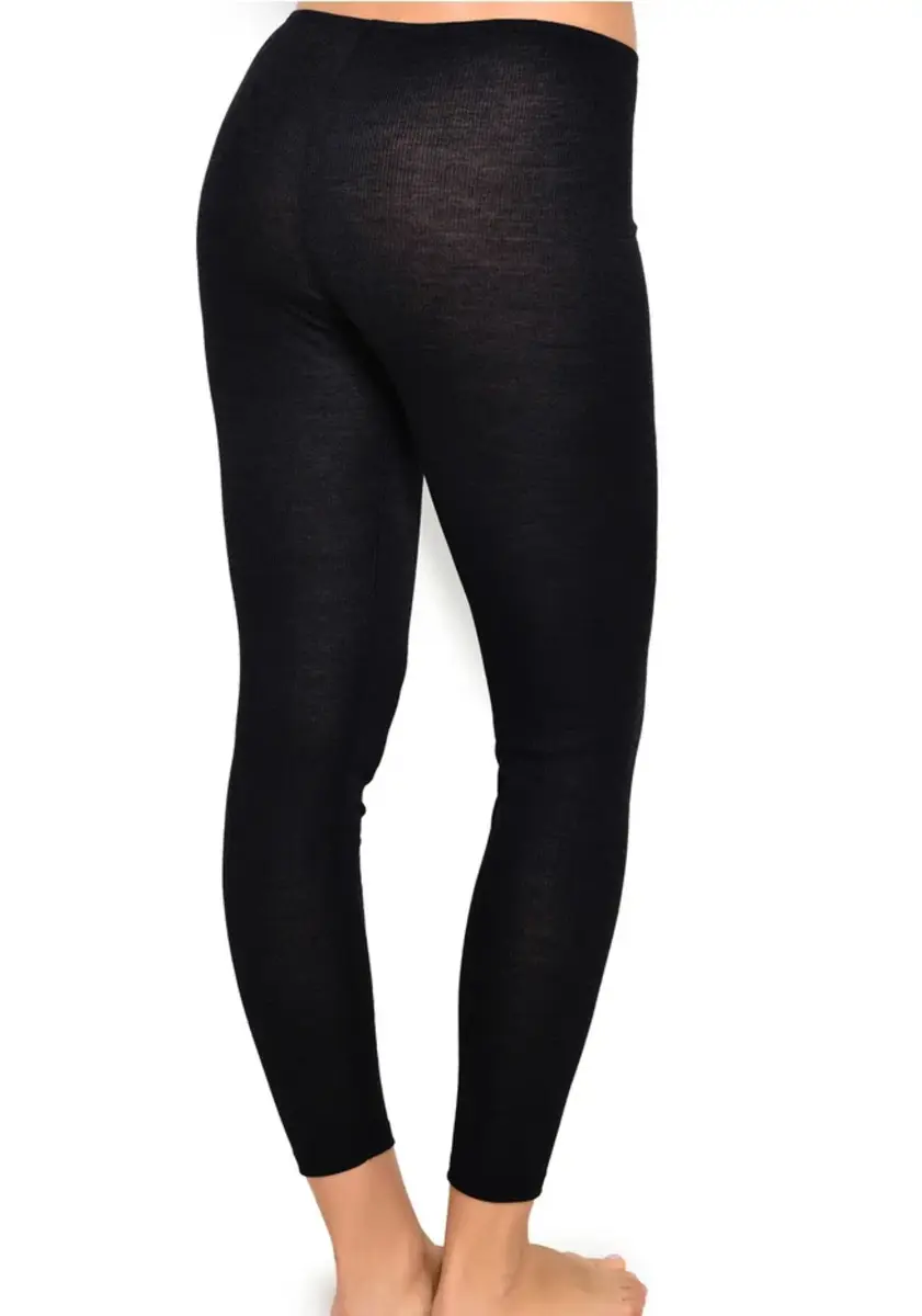 Nina von C dames Wollen legging / Thermo broek - Merino wollen thermisch lange onderbroek Nina von C dames Wollen legging / Thermo broek - Merino wollen thermisch lange onderbroek