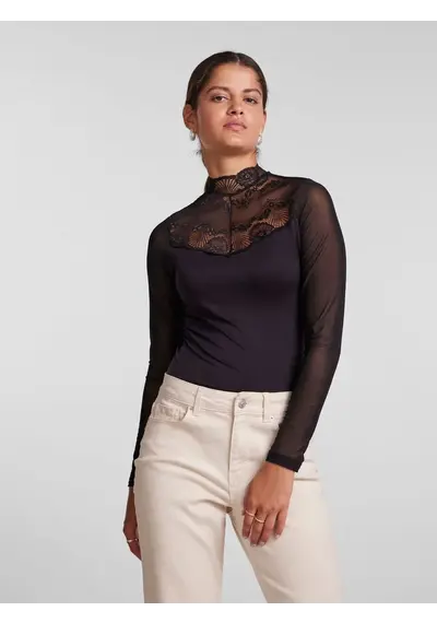 Pieces kanten body lange mouw- Naya Bodystocking Pieces kanten body lange mouw- Naya Bodystocking