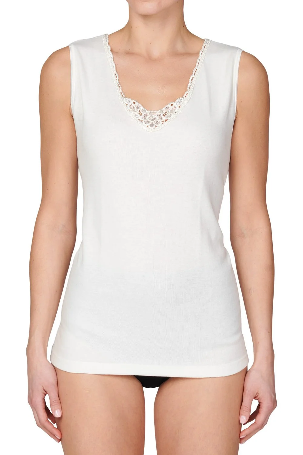 Entex dames thermo hemd met Kant