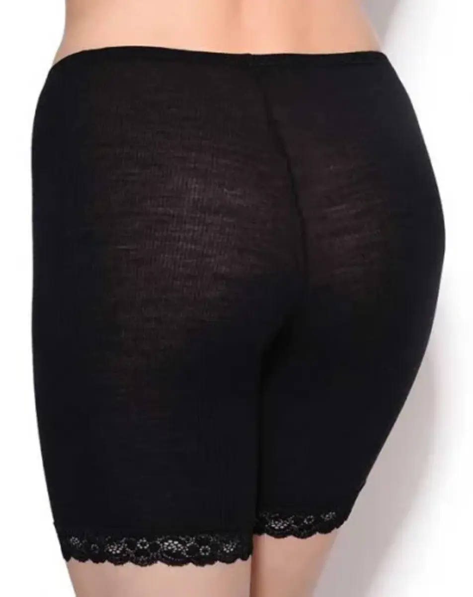 Nina von C dames Merino Wollen boxershort - Radler - Warme dames onderbroek lange pijpjes