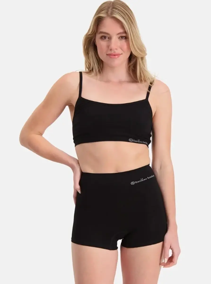 Bamboo Basics 2-Pack corrigerende boxershort - Naadloos - Stella - Hoge buik corrigerende shapewear shorts Bamboo Basics 2-Pack corrigerende boxershort - Naadloos - Stella - Hoge buik corrigerende shapewear shorts