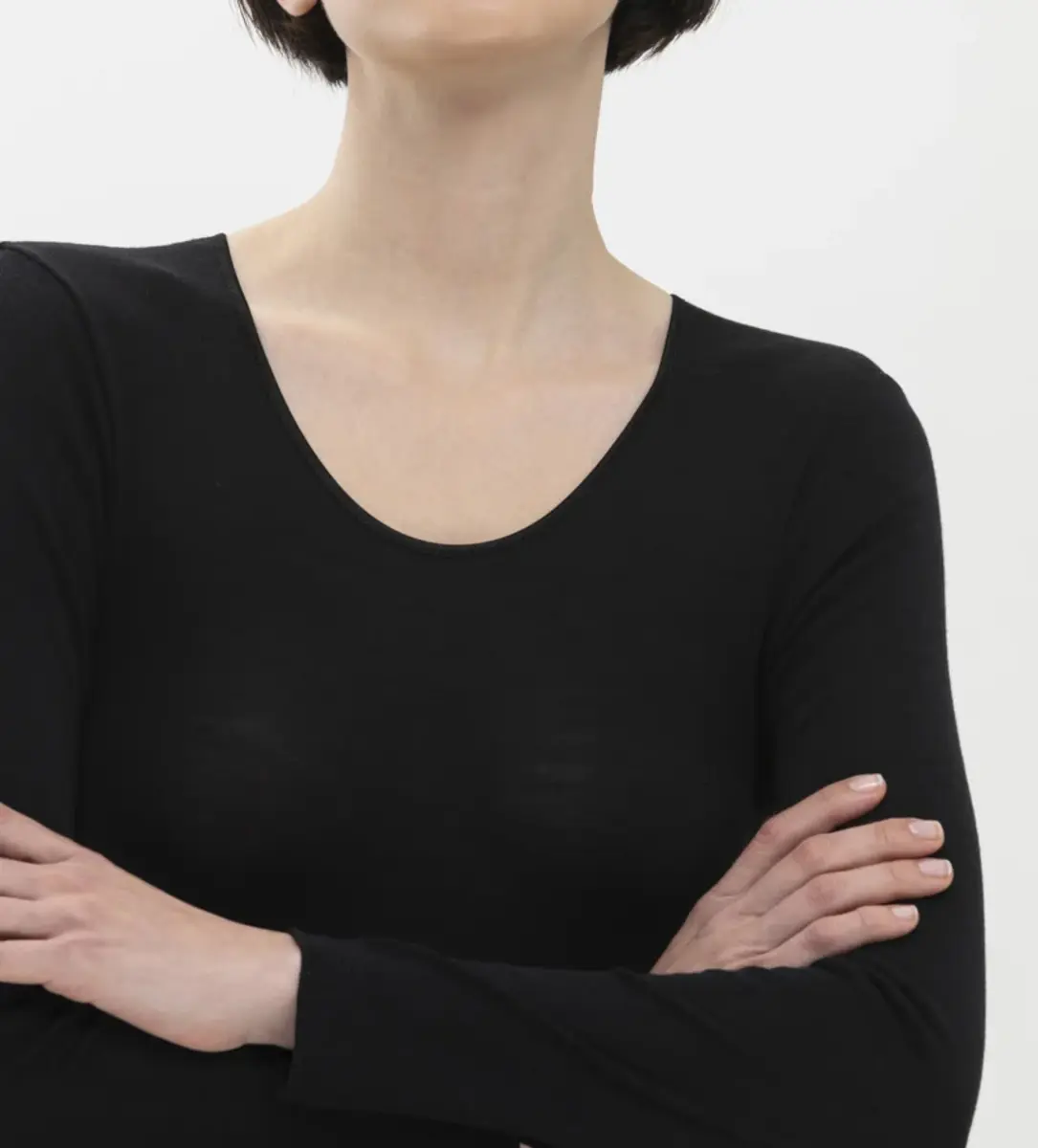 Mey dames thermo shirt Wol - Spencer - Lange mouw - Wollen thermo dames ondershirt ronde hals Mey dames thermo shirt Wol - Spencer - Lange mouw - Wollen thermo dames ondershirt ronde hals