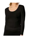 Mey dames thermo shirt Wol - Spencer - Lange mouw - Wollen thermo dames ondershirt ronde hals