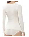 Mey dames thermo shirt Wol - Spencer - Lange mouw - Wollen thermo dames ondershirt ronde hals