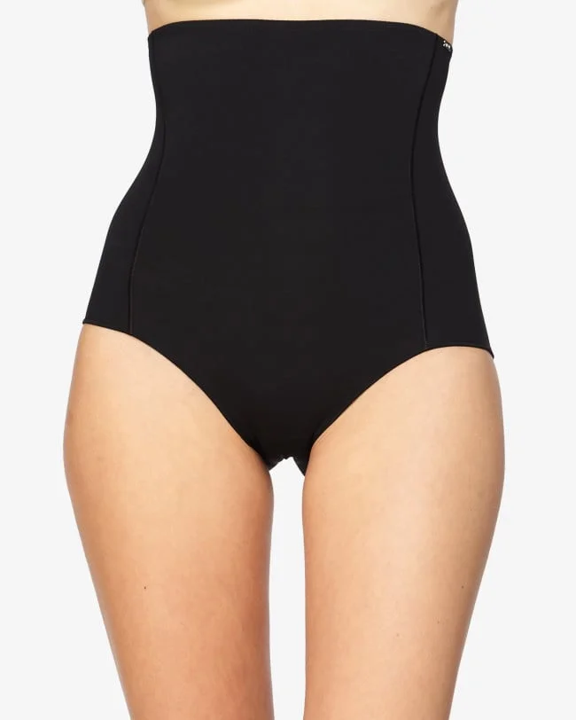 Avet corrigerende hoge slip dames - Buik correctie - Hoge shapewear brief - Badstof kruisje