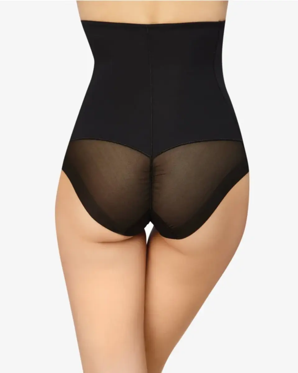 Avet corrigerende hoge slip dames - Buik correctie - Hoge shapewear brief - Badstof kruisje Avet corrigerende hoge slip dames - Buik correctie - Hoge shapewear brief - Badstof kruisje