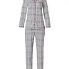 Pastunette deluxe dames pyjama - Red Square