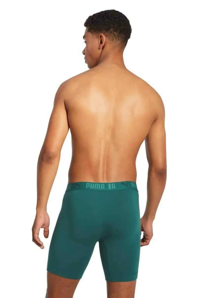 Puma 2-pack extra lange pijpjes boxershorts heren - Anti schuur onderbroek mannen - Katoen Puma 2-pack extra lange pijpjes boxershorts heren - Anti schuur onderbroek mannen - Katoen