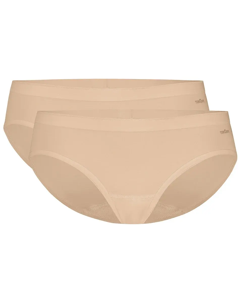 Ten Cate 2-Pack Bikini dames slip - 32284 - Lage mini dames slips - Biologisch katoenen vrouwen ondergoed