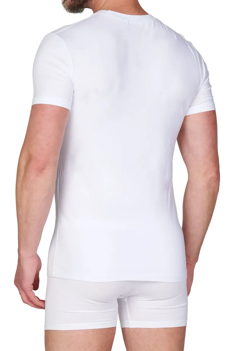 Ten Cate 2-Pack heren T-Shirt Hoge hals - 32327 - Mannen ondershirts biologisch katoen - Duurzaam - Korte mouw Ten Cate 2-Pack heren T-Shirt Hoge hals - 32327 - Mannen ondershirts biologisch katoen - Duurzaam - Korte mouw