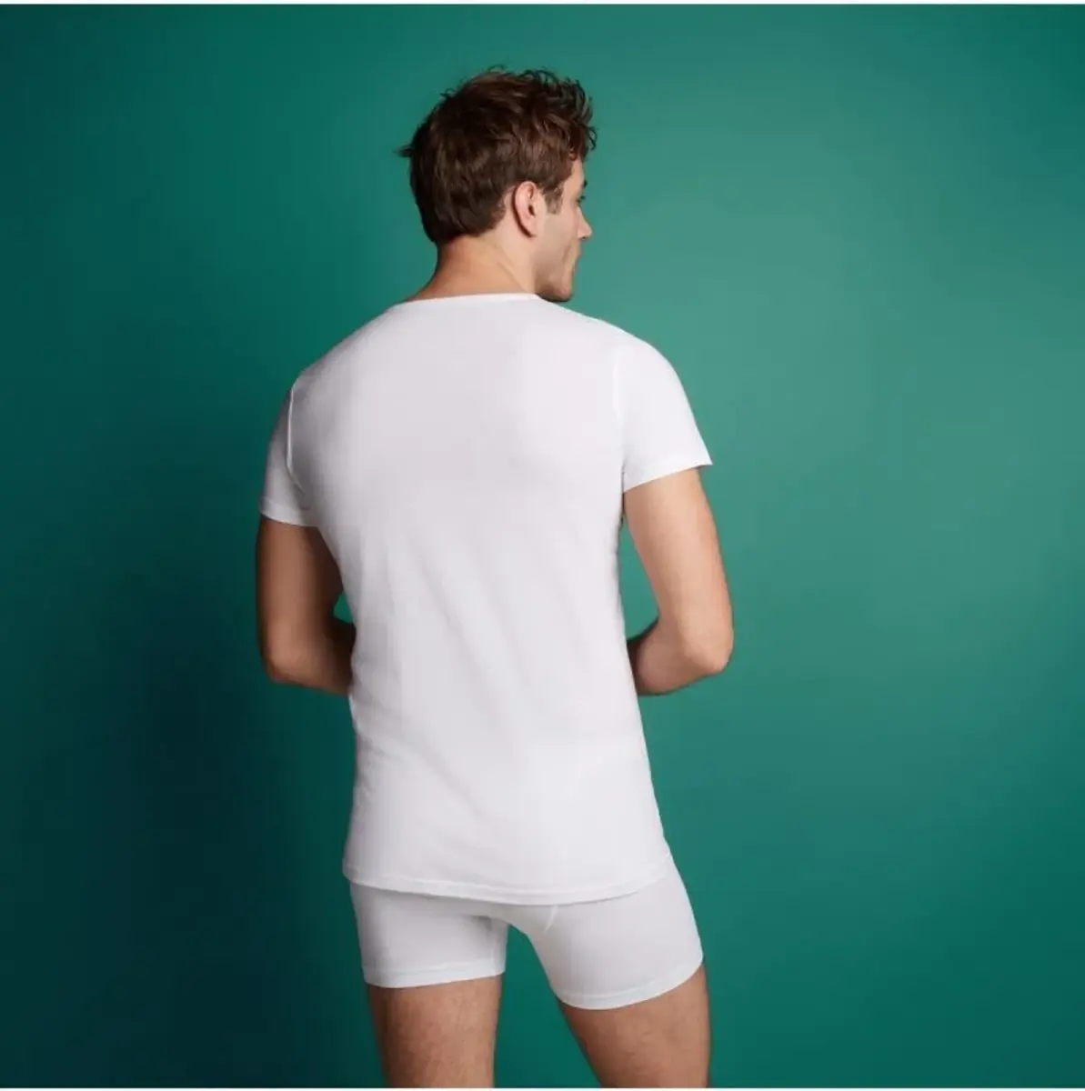 Ten Cate 2-Pack heren T-Shirt Hoge hals - 32327 - Mannen ondershirts biologisch katoen - Duurzaam - Korte mouw Ten Cate 2-Pack heren T-Shirt Hoge hals - 32327 - Mannen ondershirts biologisch katoen - Duurzaam - Korte mouw