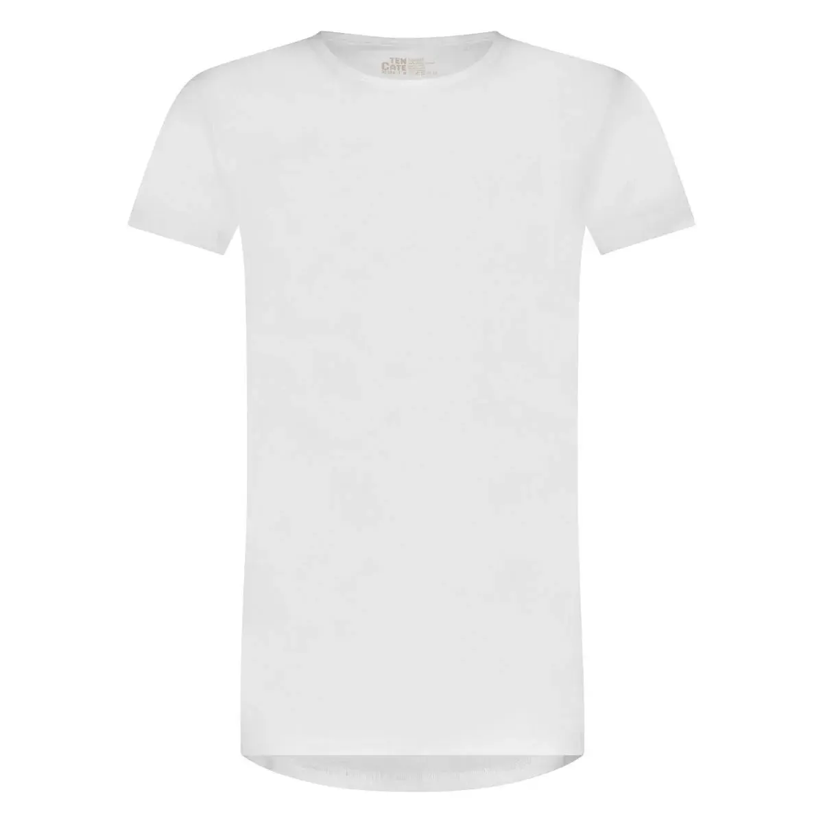 Ten Cate 2-Pack heren ondershirt - 32300 - 100% Biologisch katoenen basic ondershirts voor mannen - Wit