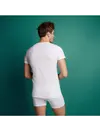 Ten Cate 2-Pack heren ondershirt - 32300 - 100% Biologisch katoenen basic ondershirts voor mannen - Wit