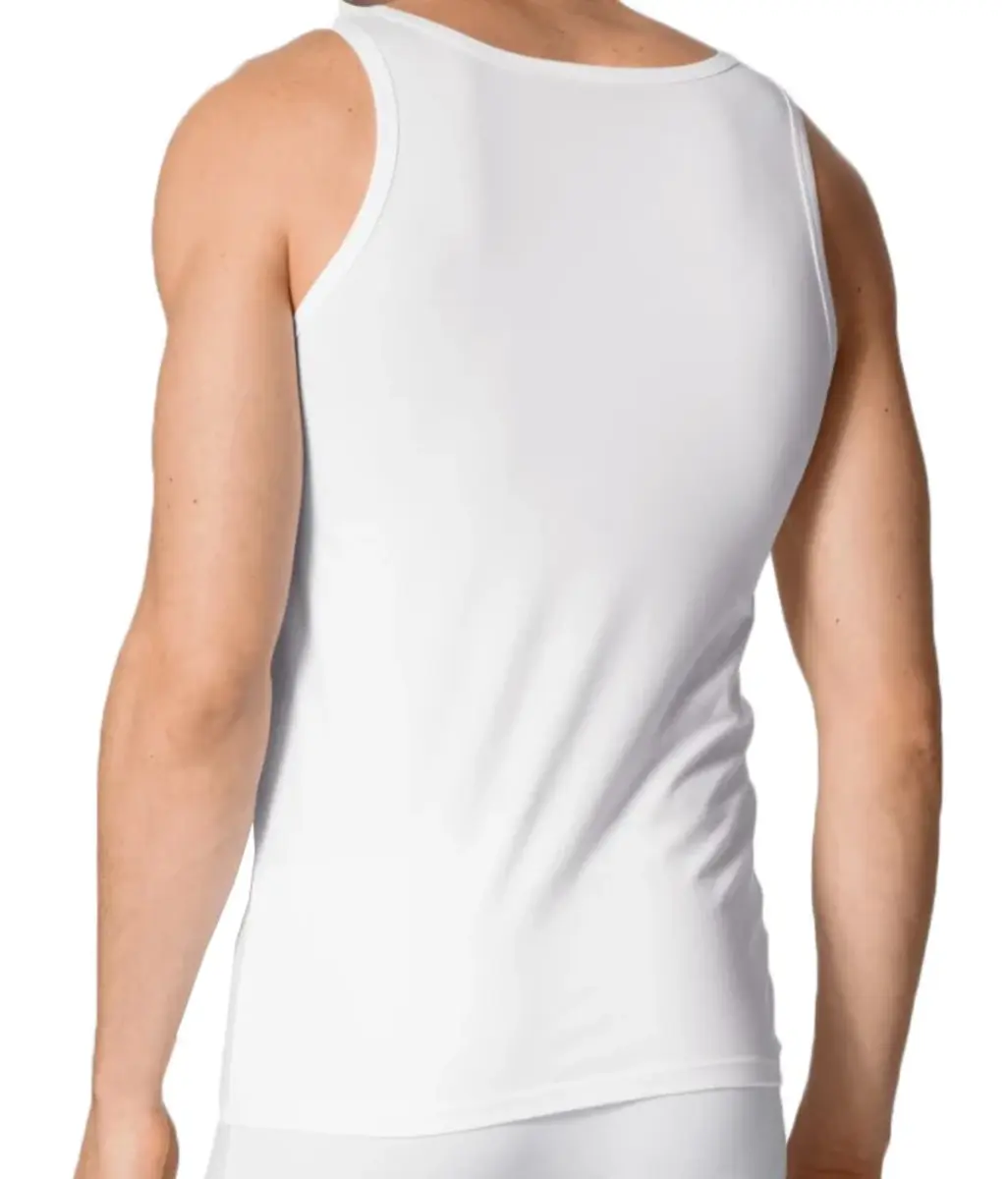 Ten Cate 2-Pack Basics Heren singlet - 32298 - 100% Biologisch katoenen heren onderhemd - heren hemden wit Ten Cate 2-Pack Basics Heren singlet - 32298 - 100% Biologisch katoenen heren onderhemd - heren hemden wit