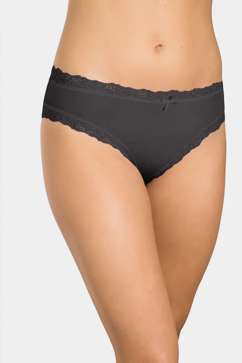 Nina von C 3-pack dames Jazzpant - Kant