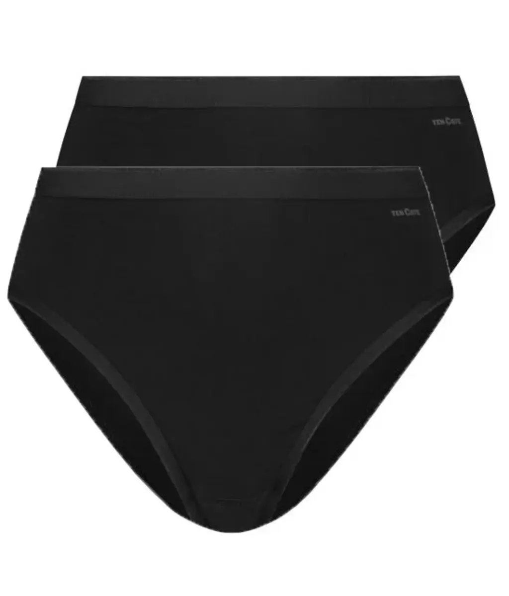 Ten Cate ondergoed dames 2-Pack Highleg slip dames 32283 - Hoog opgesneden dames slip - Biologisch katoen - Vrouwen onderbroeken Ten Cate ondergoed dames 2-Pack Highleg slip dames 32283 - Hoog opgesneden dames slip - Biologisch katoen - Vrouwen onderbroeken