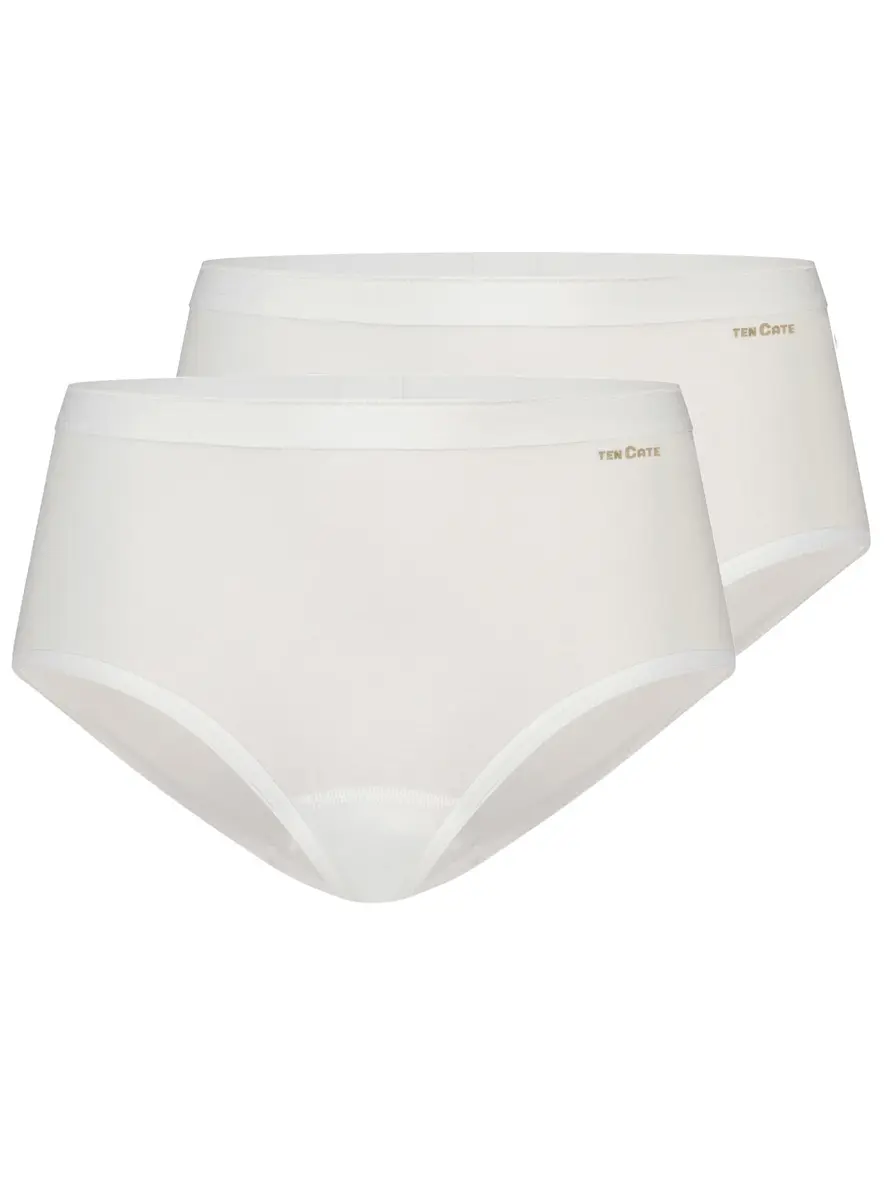Ten Cate 2-Pack midi dames slips - 32280 - Organic - Biologisch katoenen dames heup slips - Vrouwen ondergoed Ten Cate 2-Pack midi dames slips - 32280 - Organic - Biologisch katoenen dames heup slips - Vrouwen ondergoed