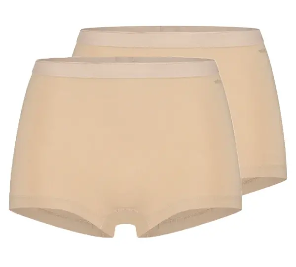 Ten Cate 2-pack Basic dames Shorts Organic - 32279 - Biologisch katoenen dames onderbroeken - Boxershorts