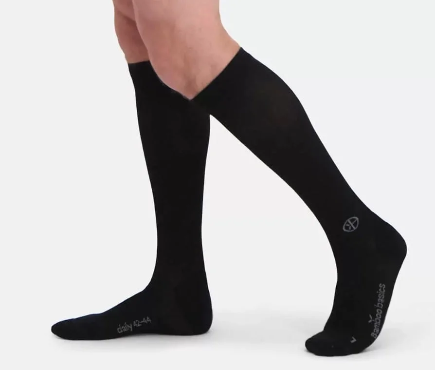 Bamboo Basics Compressie kous - Max Daily - Hoge kniekous corrigerend