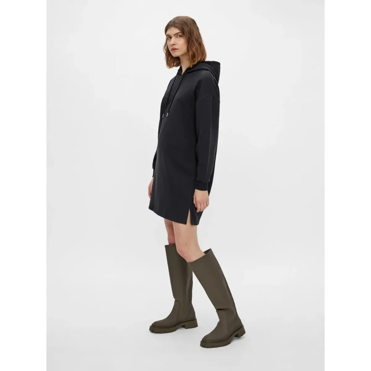 Pieces Sweat Dress - Loungewear Dress - Dik katoenen nachthemd - Jogging dress Pieces Sweat Dress - Loungewear Dress - Dik katoenen nachthemd - Jogging dress