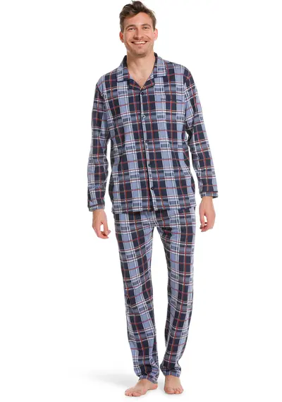 Pastunette Heren pyjama Flanel - knoopsluiting - NOS Pastunette Heren pyjama Flanel - knoopsluiting - NOS